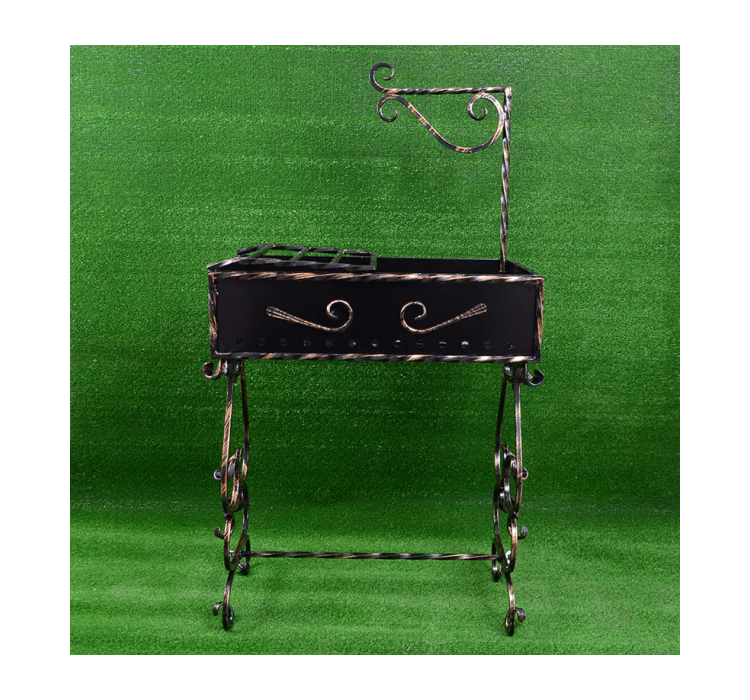 Мангал для шашликів (10-місний), кований - 2 Мангал для шашликів (10-місний), кований - 2