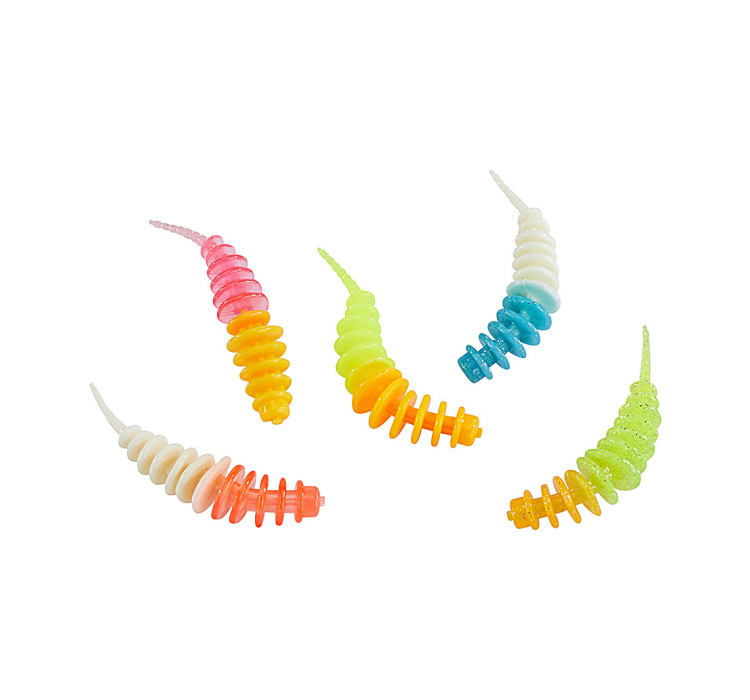 Силіконова приманка Balzer Trout Collector 7 см 1,5 гр. колір Mix 4 (їстівний Garlic) (10 шт.) - 1 Силіконова приманка Balzer Trout Collector 7 см 1,5 гр. колір Mix 4 (їстівний Garlic) (10 шт.) - 1