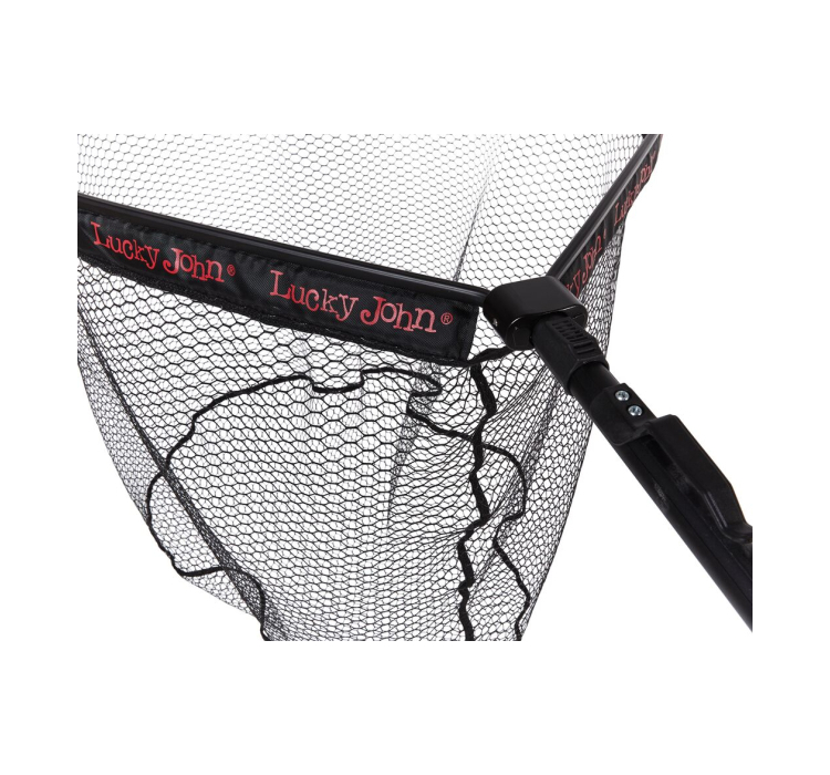 Подсачек Lucky John телескопический 180x70x60см прорезиненный плавающий - 4 Подсачек Lucky John телескопический 180x70x60см прорезиненный плавающий - 4