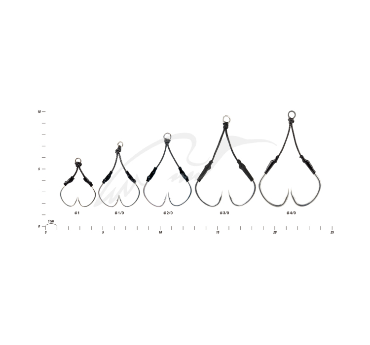 Гачок Decoy DJ-88 Twin Pike #1 (3 шт/уп) - 3 Гачок Decoy DJ-88 Twin Pike #1 (3 шт/уп) - 3