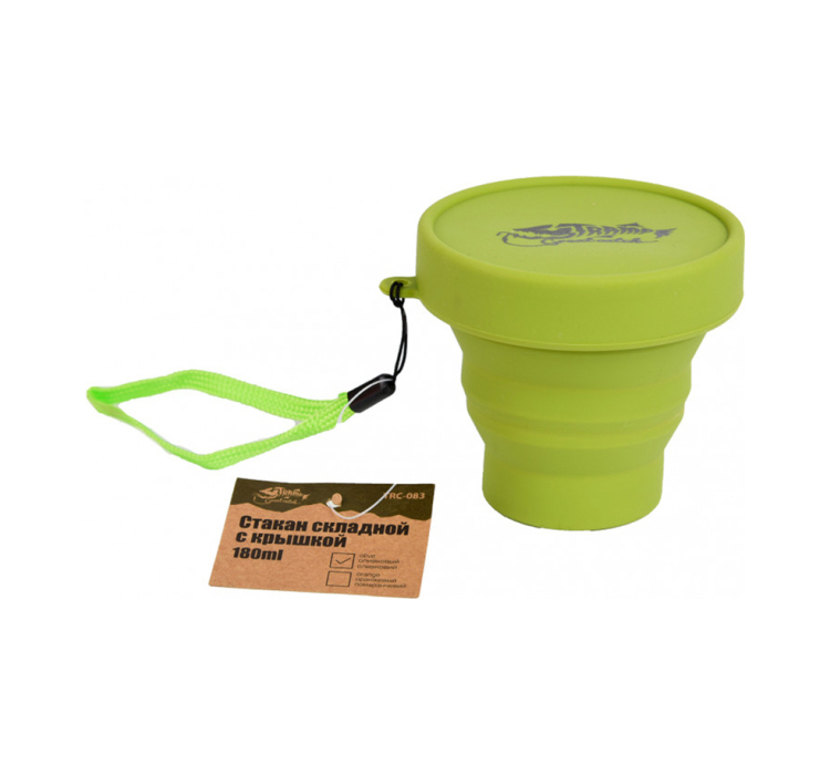 Стакан складний Tramp TRC-083 (0,18л), оливковий - 4 Стакан складний Tramp TRC-083 (0,18л), оливковий - 4