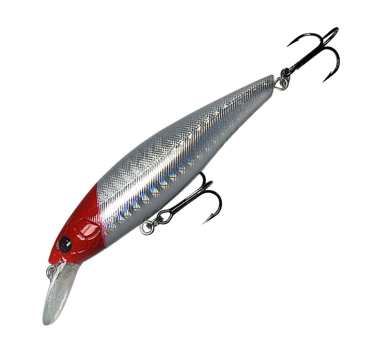 Воблер Nomura Live Minnow 80мм 10гр. колір-111 (RED HEAD) - 1 Воблер Nomura Live Minnow 80мм 10гр. колір-111 (RED HEAD) - 1