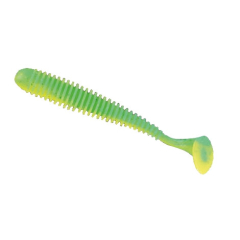 Силиконовая приманка Nomura Gator (їстівний) 50мм 1гр. цвет 014 (chart green) 10шт