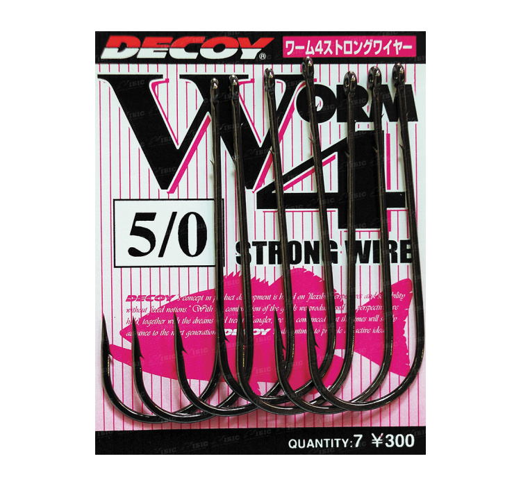 Гачок Decoy Worm4 Strong Wire #1 (9 шт/уп) - 1 Гачок Decoy Worm4 Strong Wire #1 (9 шт/уп) - 1