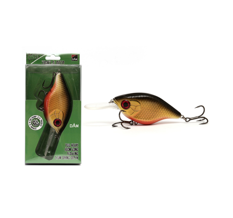 Воблер DAM MADCAT Tight-S Deep Rudd (16 см) - 2 Воблер DAM MADCAT Tight-S Deep Rudd (16 см) - 2