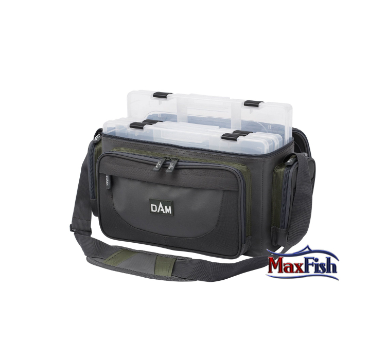 Сумка DAM Lure Carryall Bag M для рыбалки многофункциональная+3коробки 44x21х24см - 2 Сумка DAM Lure Carryall Bag M для рыбалки многофункциональная+3коробки 44x21х24см - 2