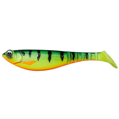 Силіконова приманка DAM Effzett Shadster Power Tail 11 см 14,4г Firetiger UV (pack 32) (1 шт.)