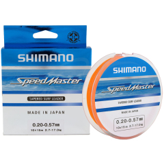 Шоклідер Shimano Speedmaster Tapered Surf Leader 10X15м 0.20-0.57мм 2.7-17.0кг