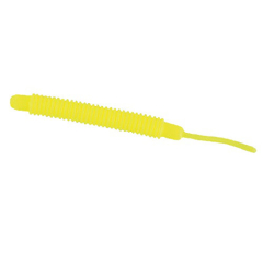 Силиконовая приманка Nomura Tail Rib (їстівний) 50мм 0,5 гр. цвет 022 (fluo yellow) 12шт