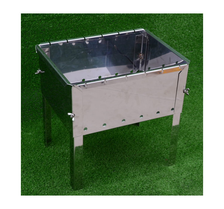 Мангал для шашликів (6-місний), нержавіюча сталь - 2 Мангал для шашликів (6-місний), нержавіюча сталь - 2