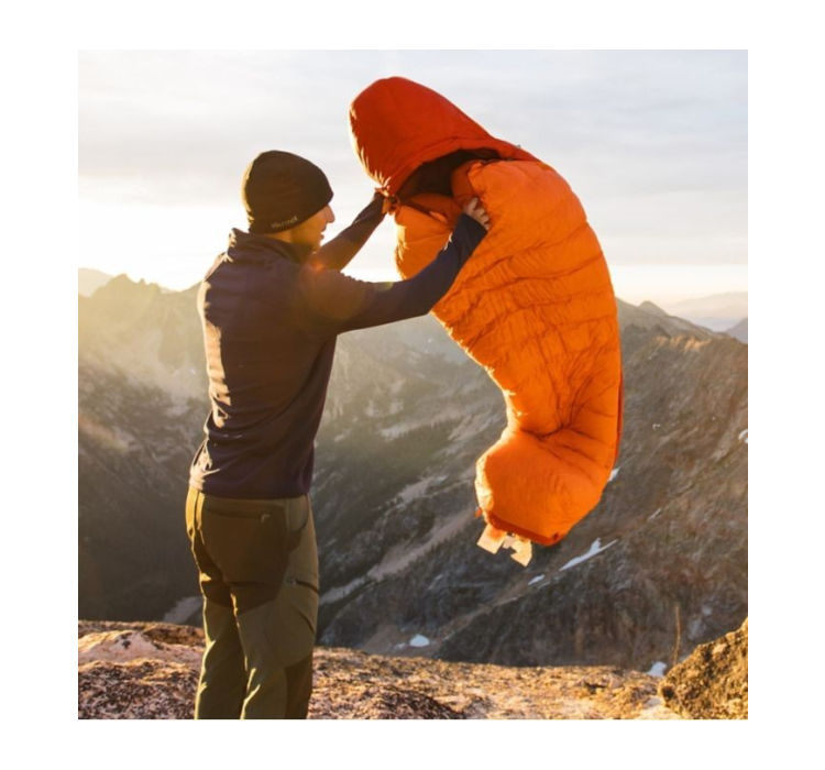 Пуховий спальний мішок Marmot Never Summer (Regular) - 6 Пуховий спальний мішок Marmot Never Summer (Regular) - 6