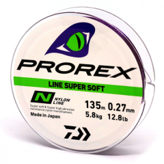 Леска Daiwa Prorex Line Super Soft 0.27мм 5.8кг 135м