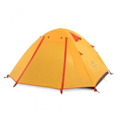 Двошарова, 3-х місцева палатка з алюмінієвими дугами, P-Series, помаранчева.