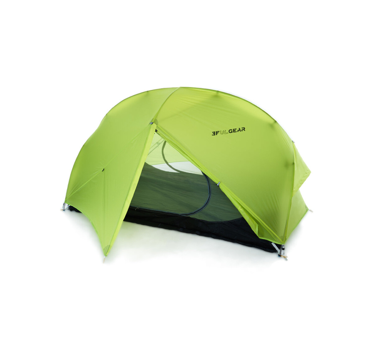 Палатка двухместная 3F Ul Gear Floating Cloud 2 15D 3 season зеленый - 1 Палатка двухместная 3F Ul Gear Floating Cloud 2 15D 3 season зеленый - 1