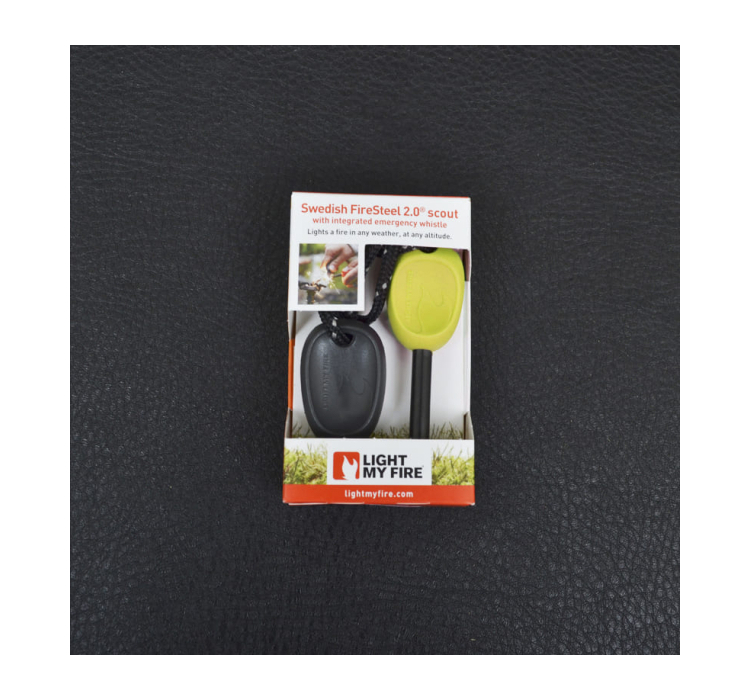 2 в 1 - огниво + свисток LIGHT MY FIRE Swedish FireSteel Scout лайм, блистер - 8 2 в 1 - огниво + свисток LIGHT MY FIRE Swedish FireSteel Scout лайм, блистер - 8