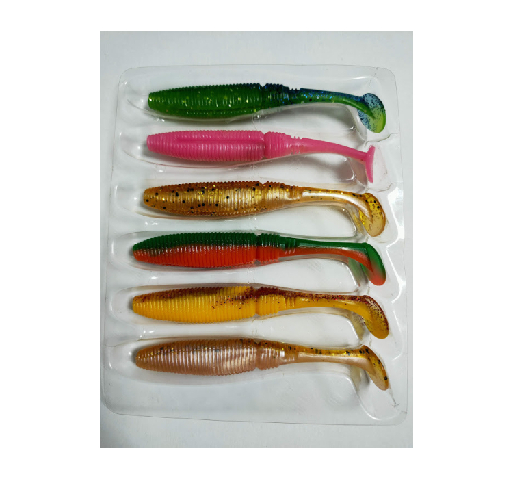 Силіконова приманка Nomura Rolling Shad (їстівний) 100мм 9g. колір 069 (sexy pink) 6шт (MIX) - 1 Силіконова приманка Nomura Rolling Shad (їстівний) 100мм 9g. колір 069 (sexy pink) 6шт (MIX) - 1