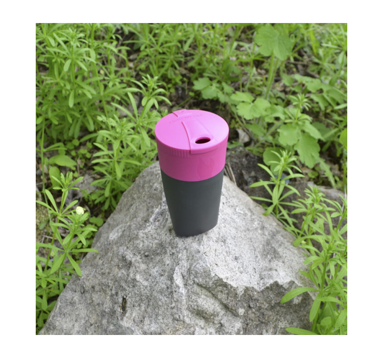 Стакан складний LIGHT MY FIRE Pack-up-Cap (0.26л), фуксія - 10 Стакан складний LIGHT MY FIRE Pack-up-Cap (0.26л), фуксія - 10