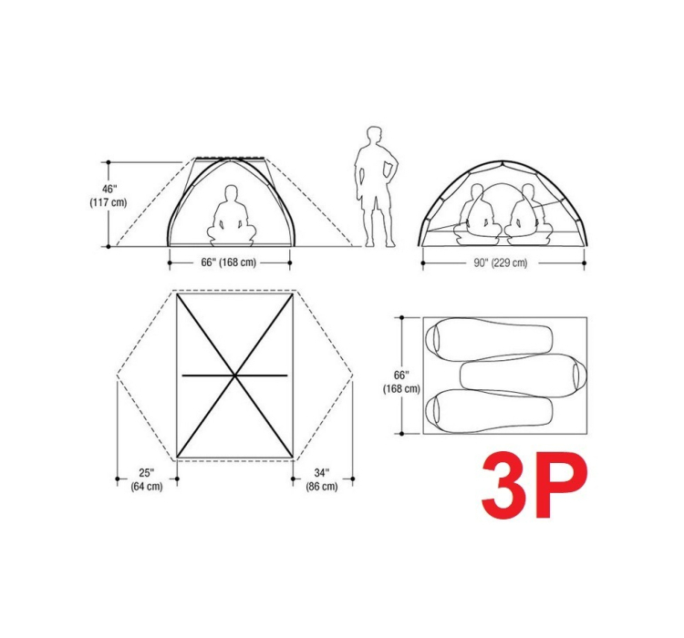 Намет Marmot Tungsten 3P (Orange) - 3 Намет Marmot Tungsten 3P (Orange) - 3