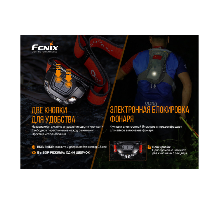 Фонарь налобный Fenix HL18R-T - 12 Фонарь налобный Fenix HL18R-T - 12