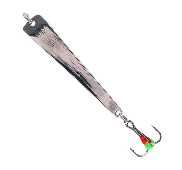 Блешня зимова Mikado PMB-I18 3гр 5см колір-срібло (1шт) - 1 Блешня зимова Mikado PMB-I18 3гр 5см колір-срібло (1шт) - 1