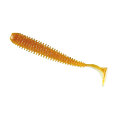 Силіконова приманка Nomura Gator (їстівний) 75 мм 2,5 гр. колір 012 (caramel blu) 10 шт.