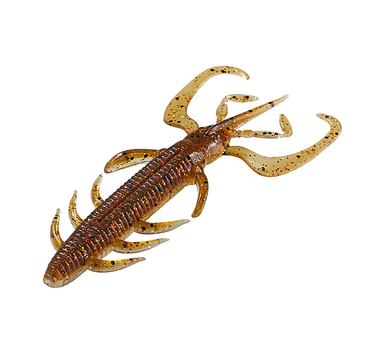 Силіконова приманка Balzer Shirasu Mad Crab 5гр. 6 см Hot Brownie (їстівний) (3 шт.) - 1 Силіконова приманка Balzer Shirasu Mad Crab 5гр. 6 см Hot Brownie (їстівний) (3 шт.) - 1