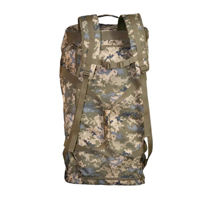 Рюкзак баул 130 літрів Kirasa кордура піксель (Арт KI954) Рюкзак баул 130 літрів Kirasa кордура піксель (Арт KI954)