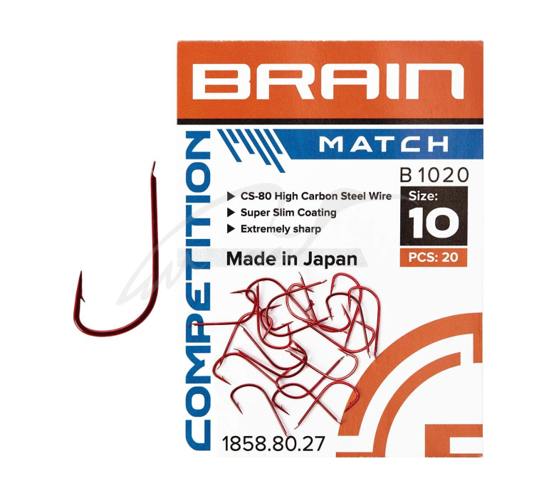 Гачок Brain Match B1020 #14 (20 шт/уп) ц:red - 1 Гачок Brain Match B1020 #14 (20 шт/уп) ц:red - 1