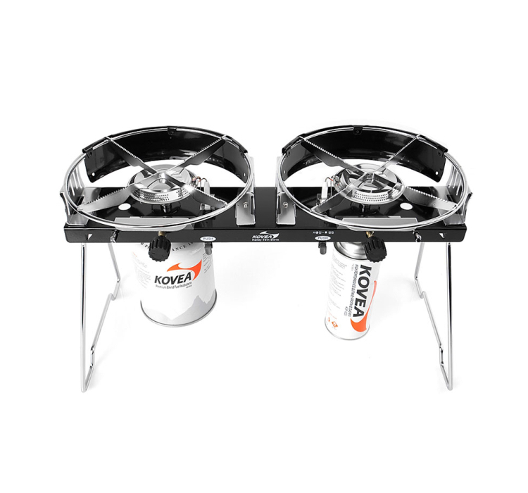 Плита газова туристична двоконфоркова Kovea Handy Twin Stove KB-N9110 - 3 Плита газова туристична двоконфоркова Kovea Handy Twin Stove KB-N9110 - 3