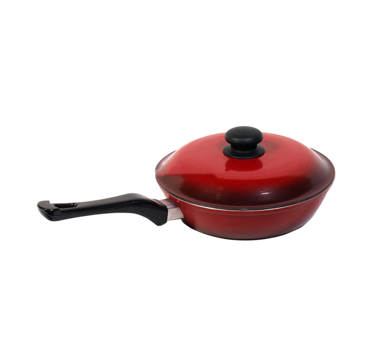 Сковорода алюмінієва рифлена з зовнішнім покриттям (200mm) - 6 Сковорода алюмінієва рифлена з зовнішнім покриттям (200mm) - 6