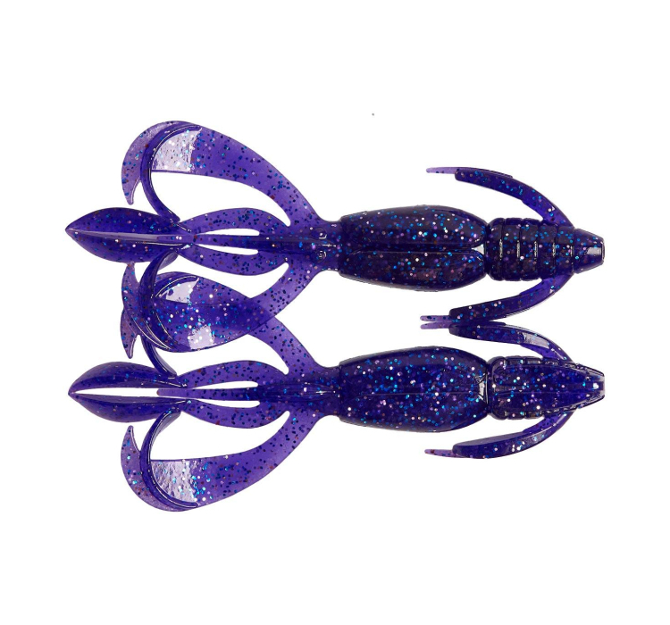 Силиконовая приманка Keitech Crazy Flapper 4.4" (6 шт./пач.) ц:ea#04 violet - 1 Силиконовая приманка Keitech Crazy Flapper 4.4" (6 шт./пач.) ц:ea#04 violet - 1