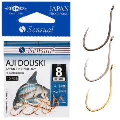 Крючок Mikado Sensual Aji Douski (черный никель) № 10