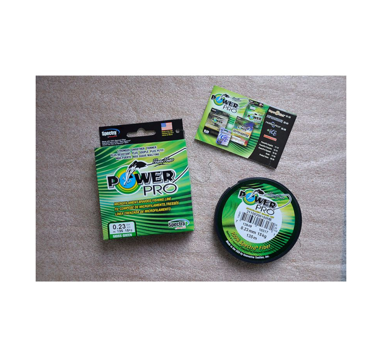 Шнур Power Pro 135m Moss Green 0.23 33lb/15kg - 7 Шнур Power Pro 135m Moss Green 0.23 33lb/15kg - 7