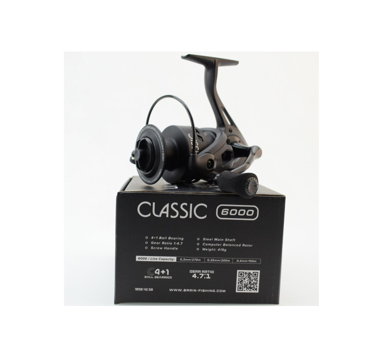 Катушка Brain Classic 6000 4+1BB - 5 Катушка Brain Classic 6000 4+1BB - 5