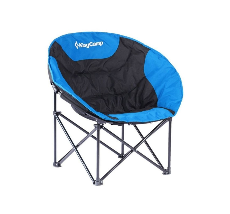 Лежак KingCamp Moon Leisure Chair (KC3816) Black/Blue - 1 Лежак KingCamp Moon Leisure Chair (KC3816) Black/Blue - 1