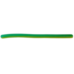 Силиконовая приманка Big Bite Baits Trout Worm 3" Green/Yellow 10 шт.